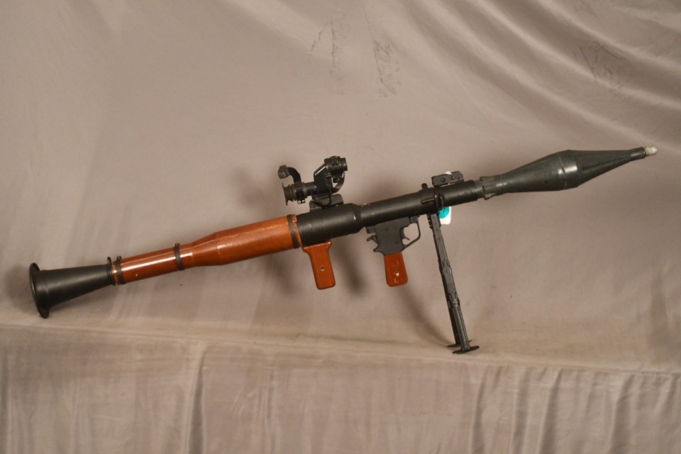 Soviet RPG-7, rocket propelled grenade launcher, Inert, Rocket ...