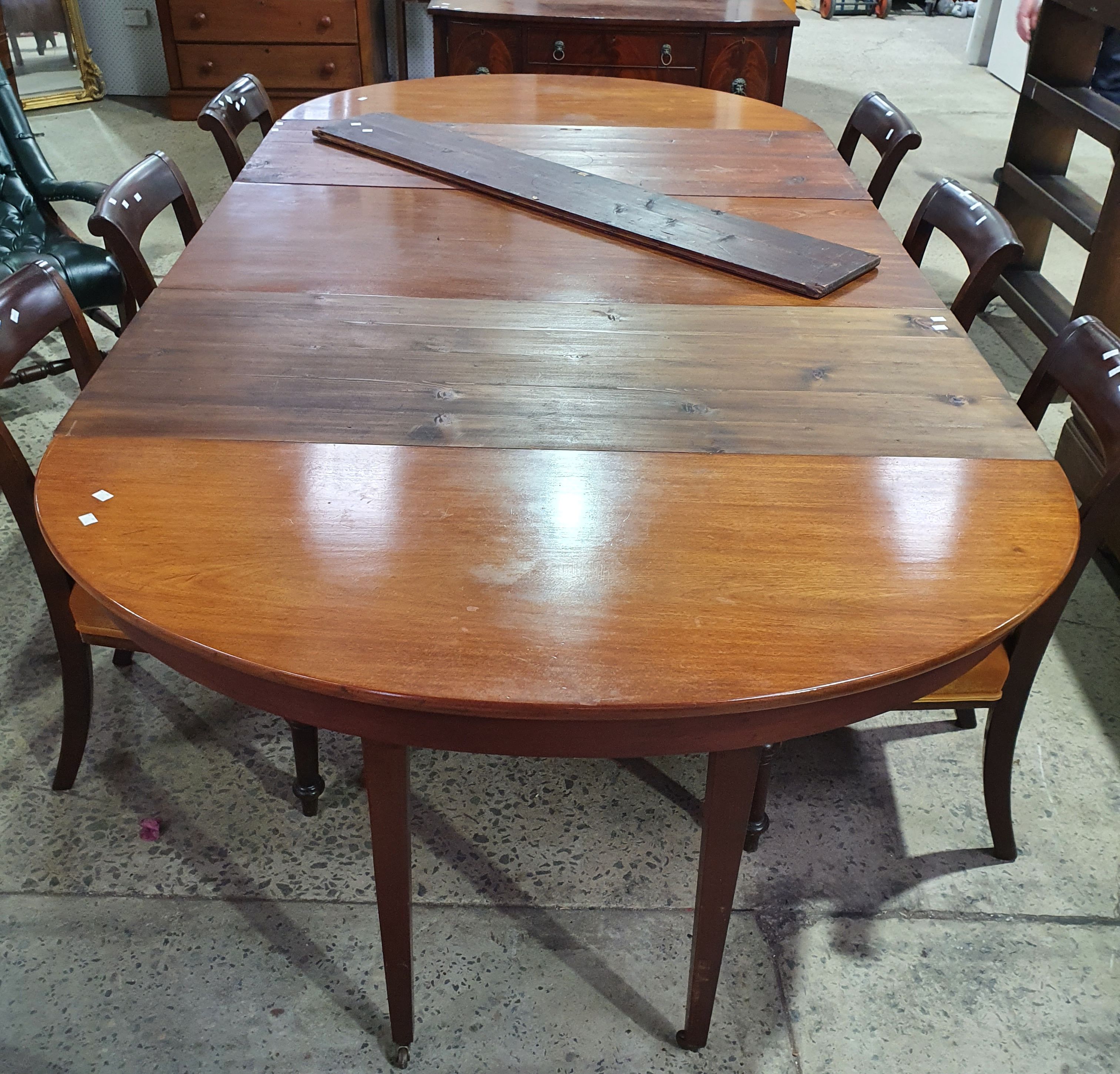 A Victorian Mahogany Extension Table