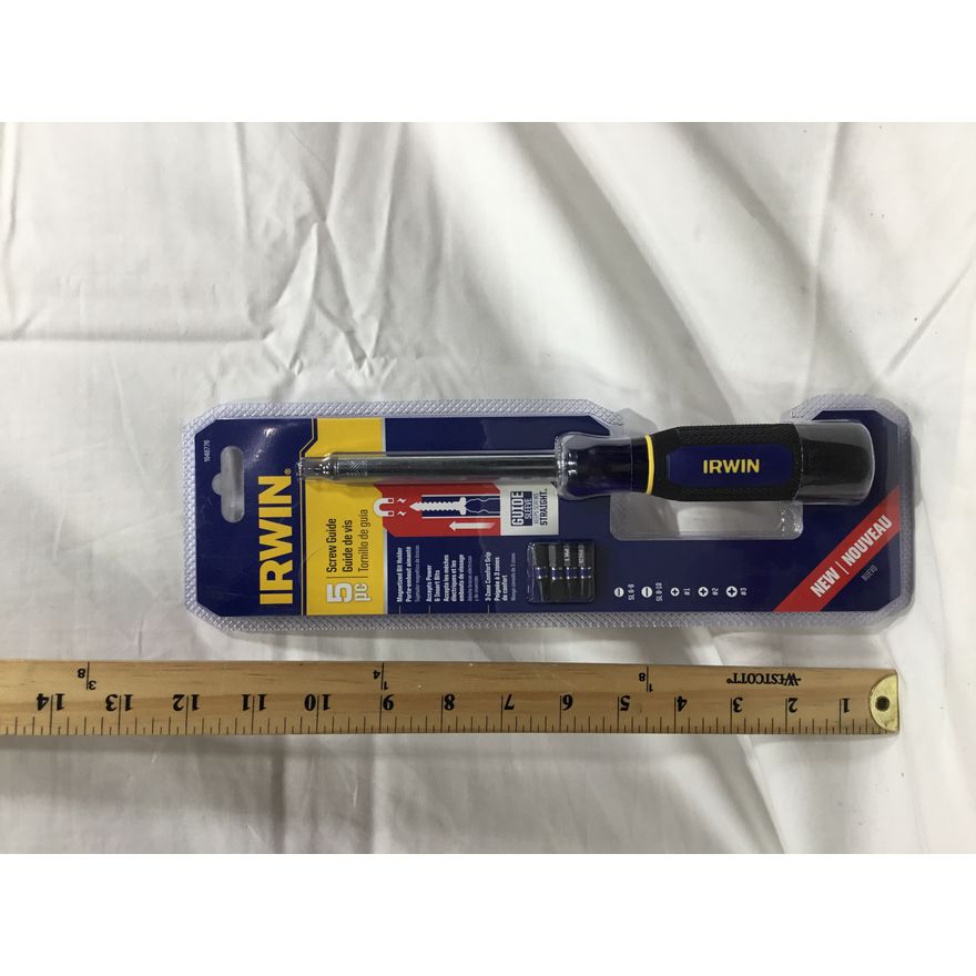 Irwin 5 Pc Scew Guide SL 6-8, SL 8-10, #1,#2,#3