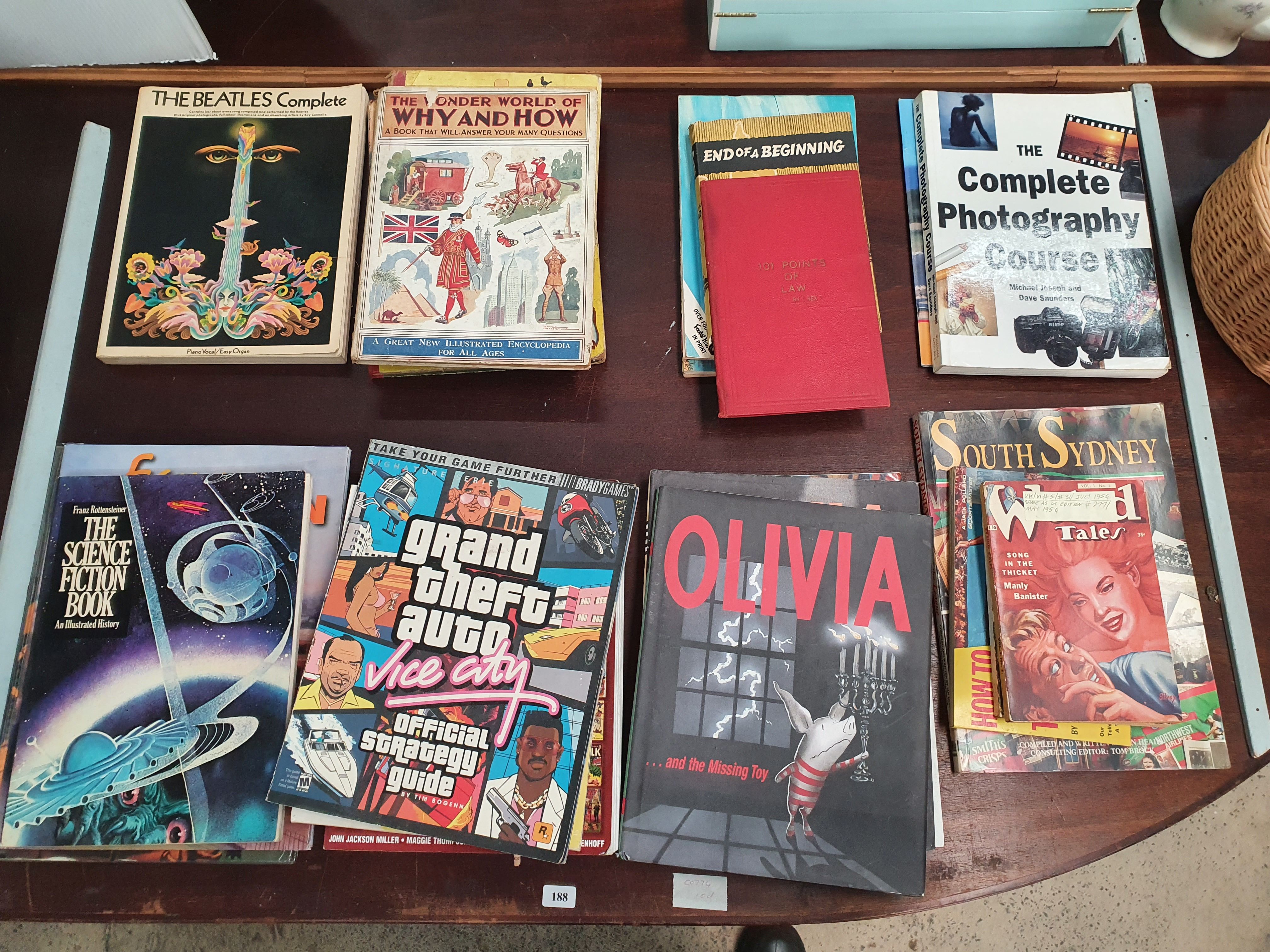 188 · A GROUP OF INTERESTING BOOKS