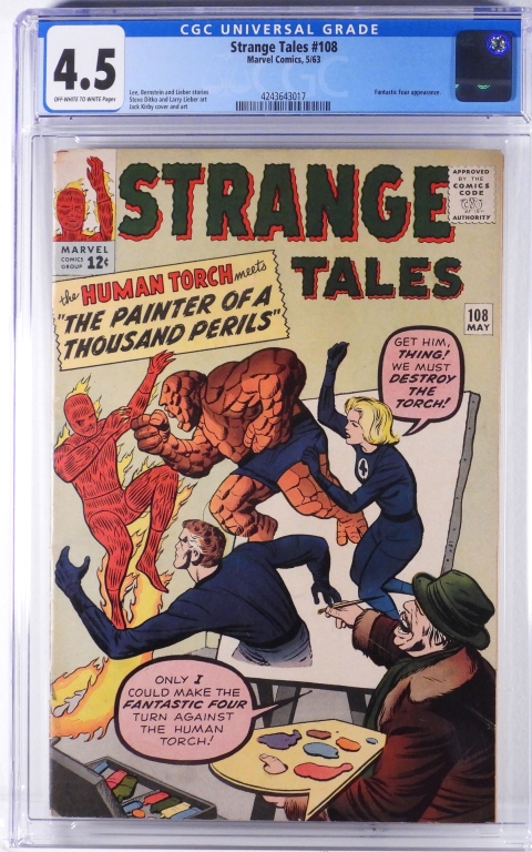 Marvel Comics Strange Tales #108 CGC 4.5