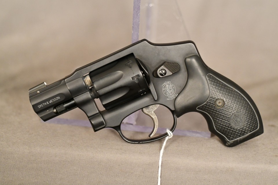 Smith & Wesson Model 43C AirLite, .22 long rifle cal. revolver, Blue, 1 ...