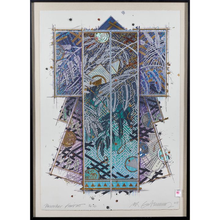 Mixed Media Print, William Gatewood