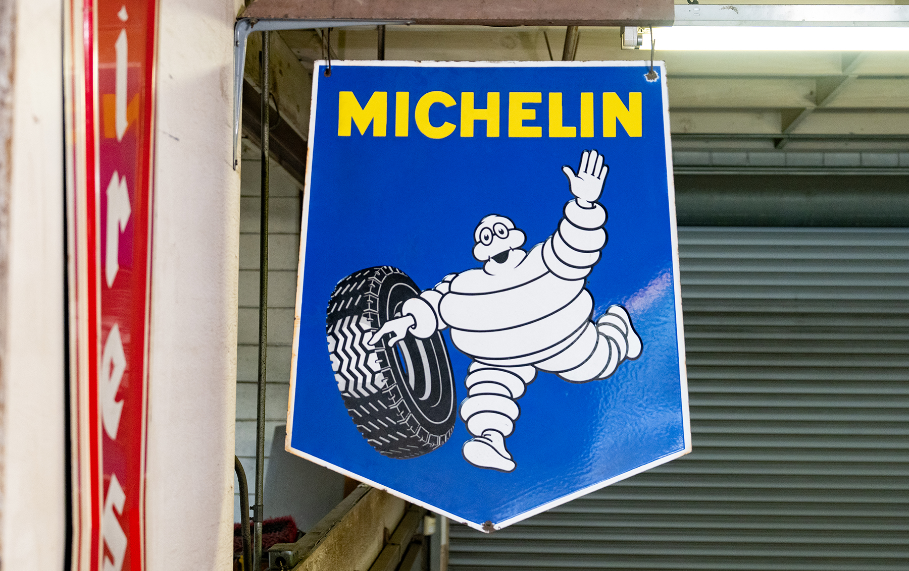 Pair of Double-Sided Michelin Signs | Gooding Christie's