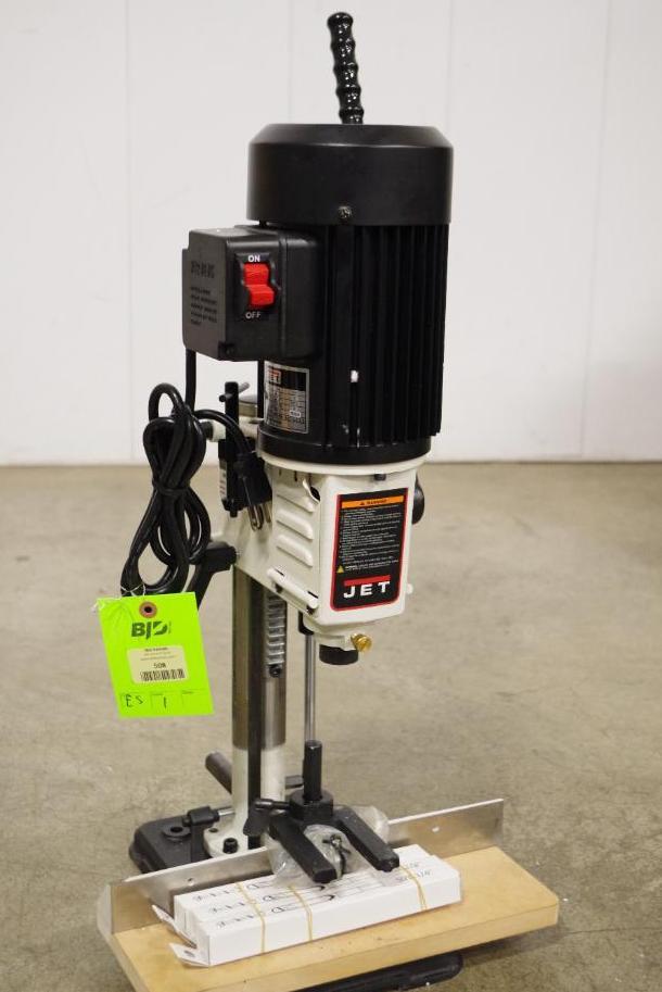 JET Benchtop Mortiser Machine w/ Bits, M/N JBM-5 | Bid Venues