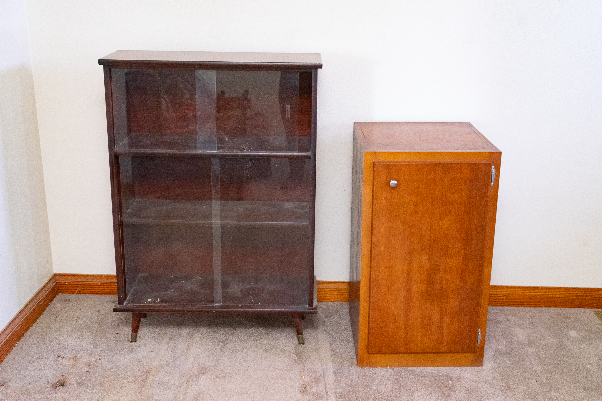 1960's Bookshelf and Storage Cabinet | Harritt Group, Inc