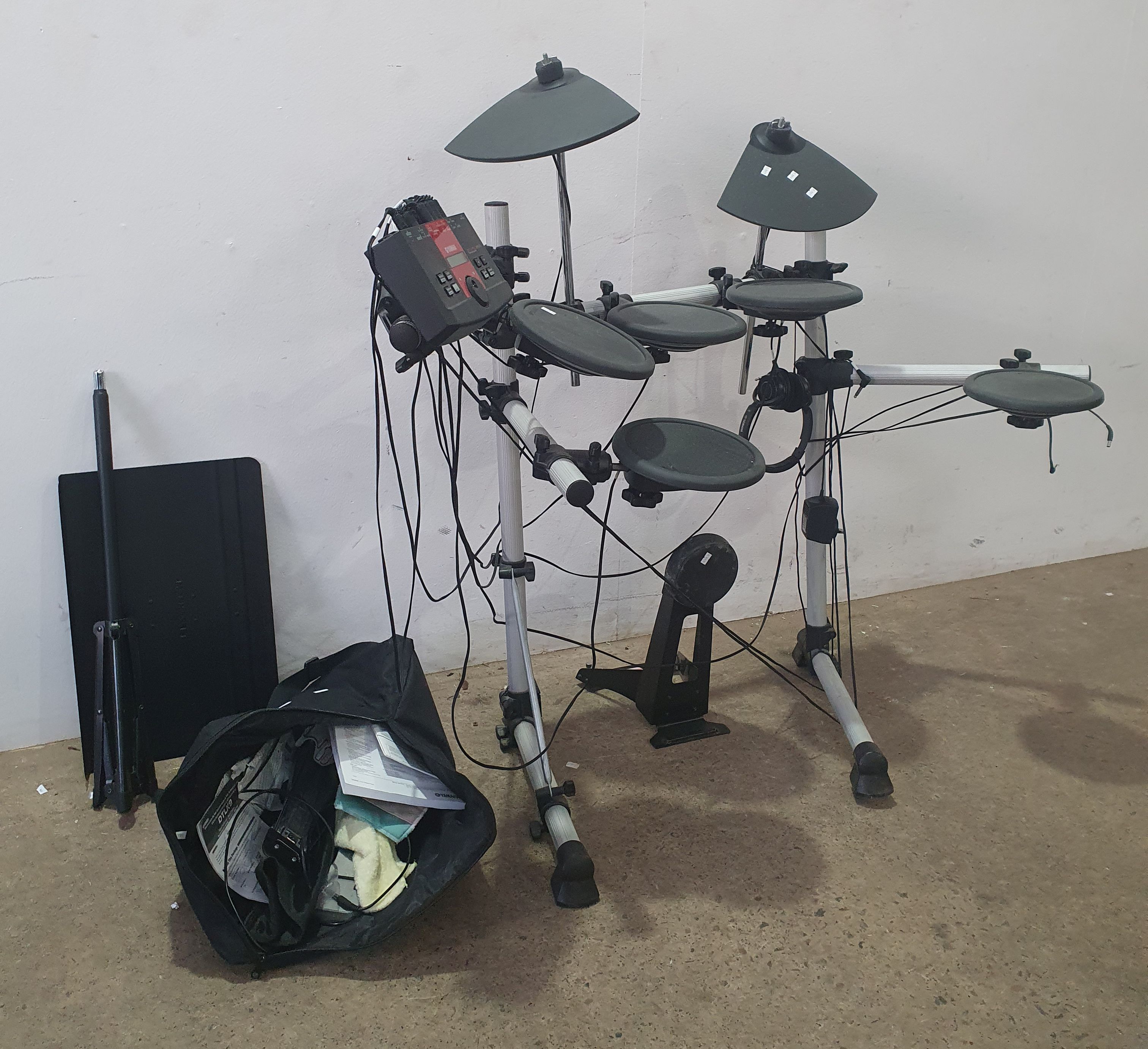 A Yamaha Explorer Electric Drum Kit