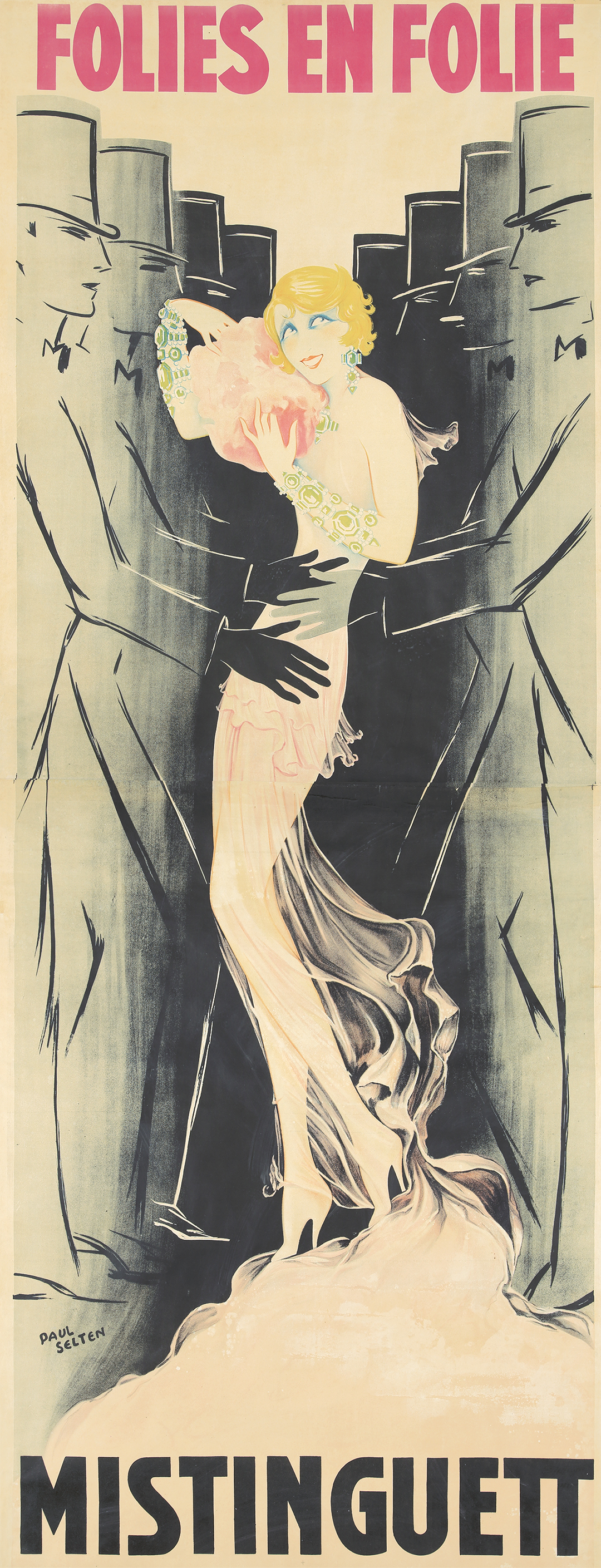 Folies-Bergère / Folies en Folie / Mistinguett. 1933. | Rennert's 
