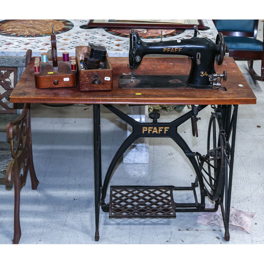 A Vintage PFAFF Sewing Machine