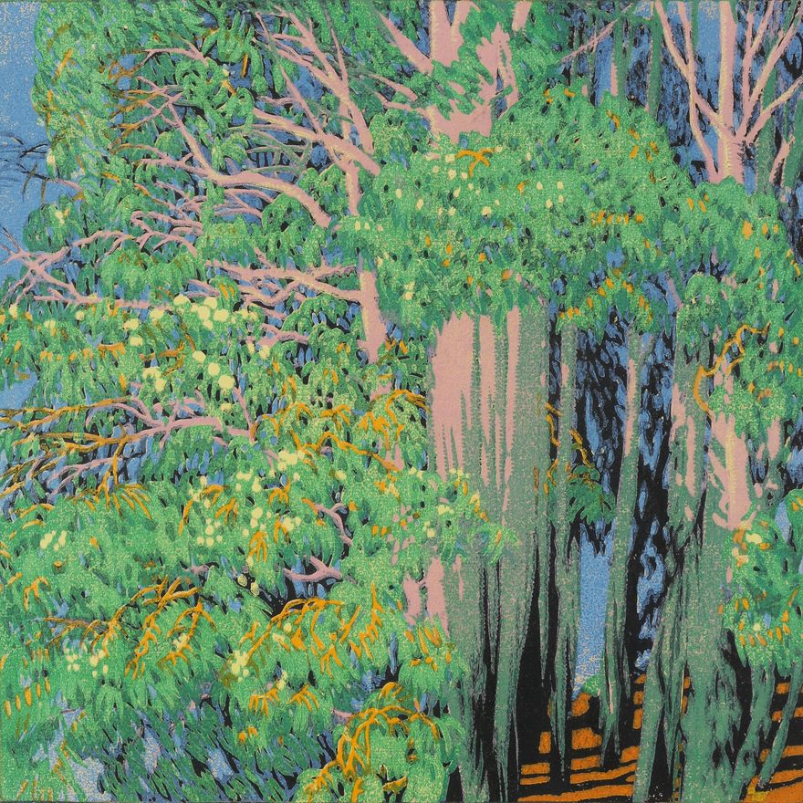 Print, Gustave Baumann