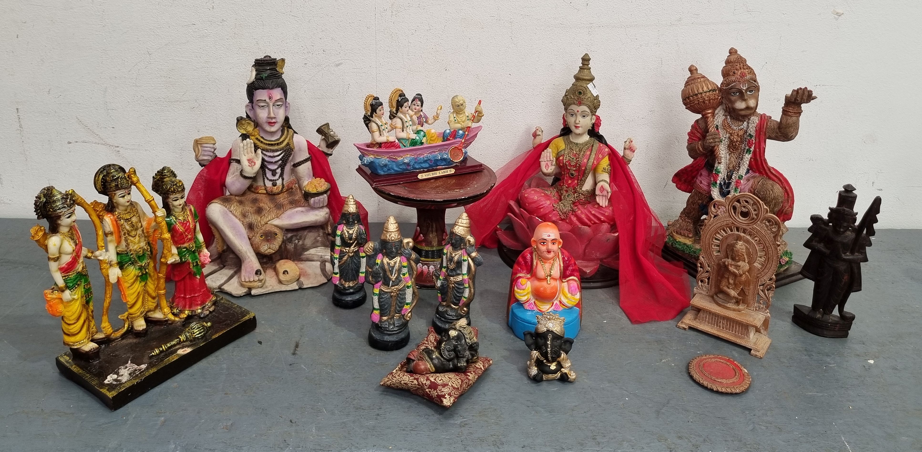 A Group Of Asian Ornaments