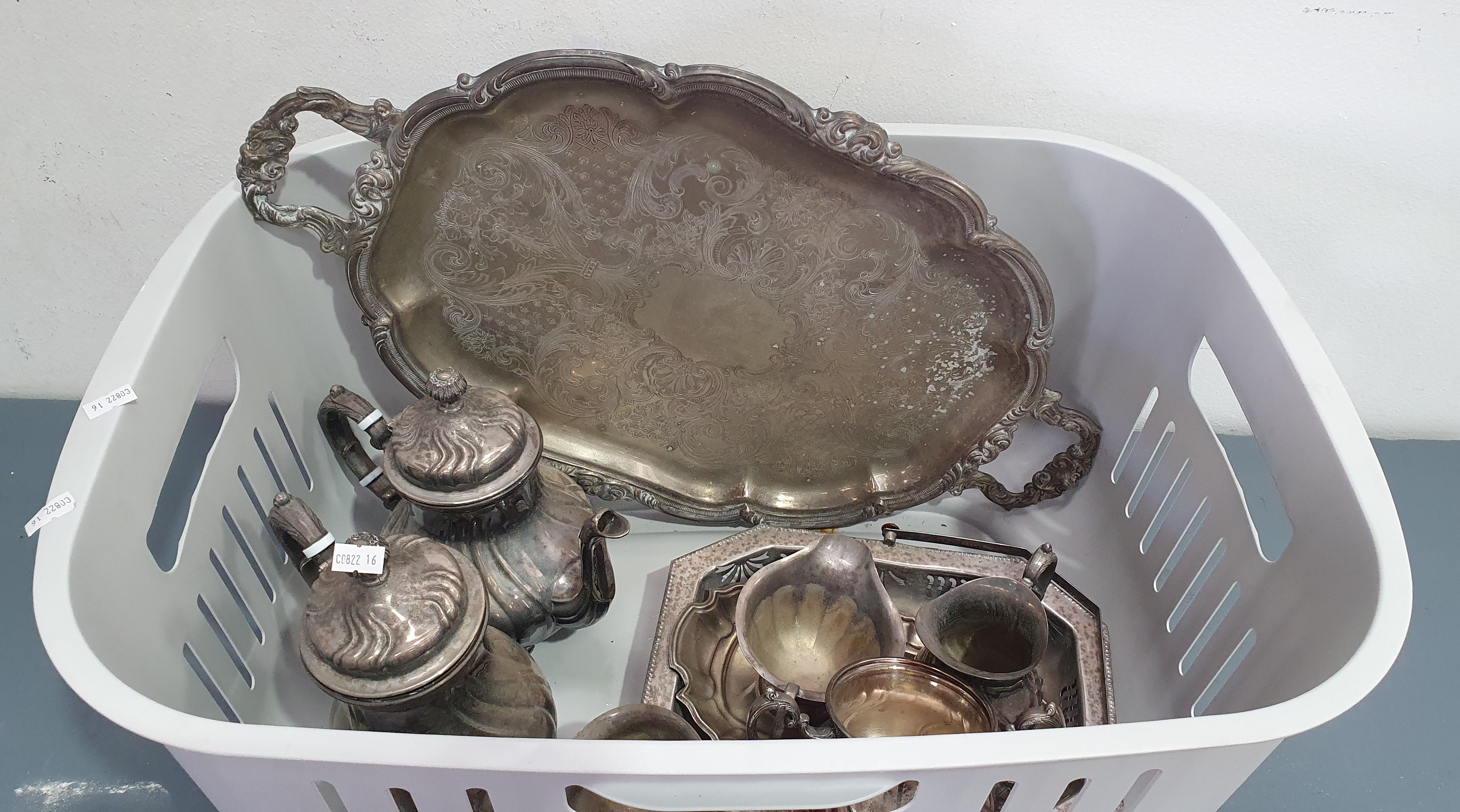 A Group Of Electro-Plate Wares