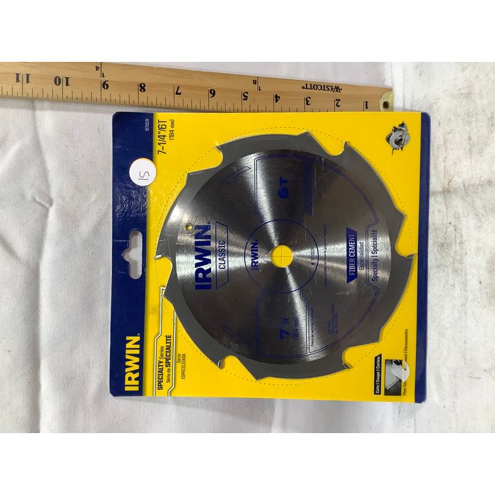 Irwin Classic 7-1/4" Construction Saw Blade 6T