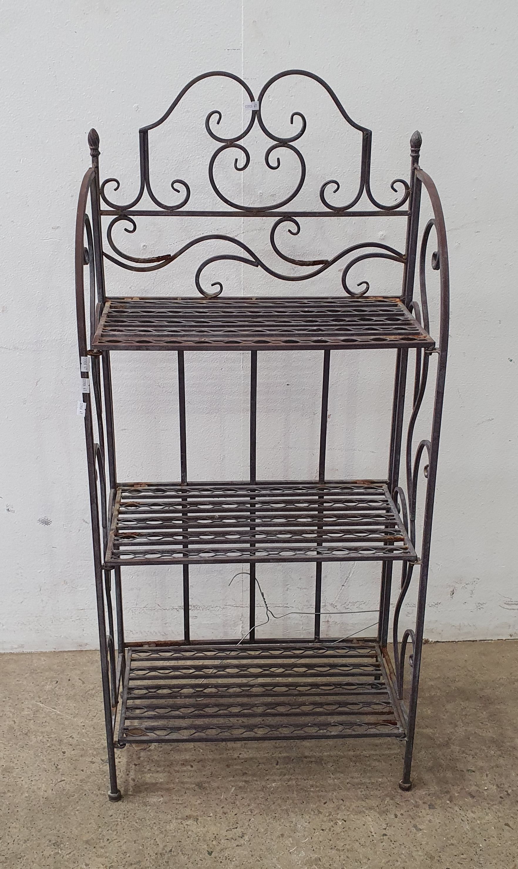 A Metal Fold Up Stand