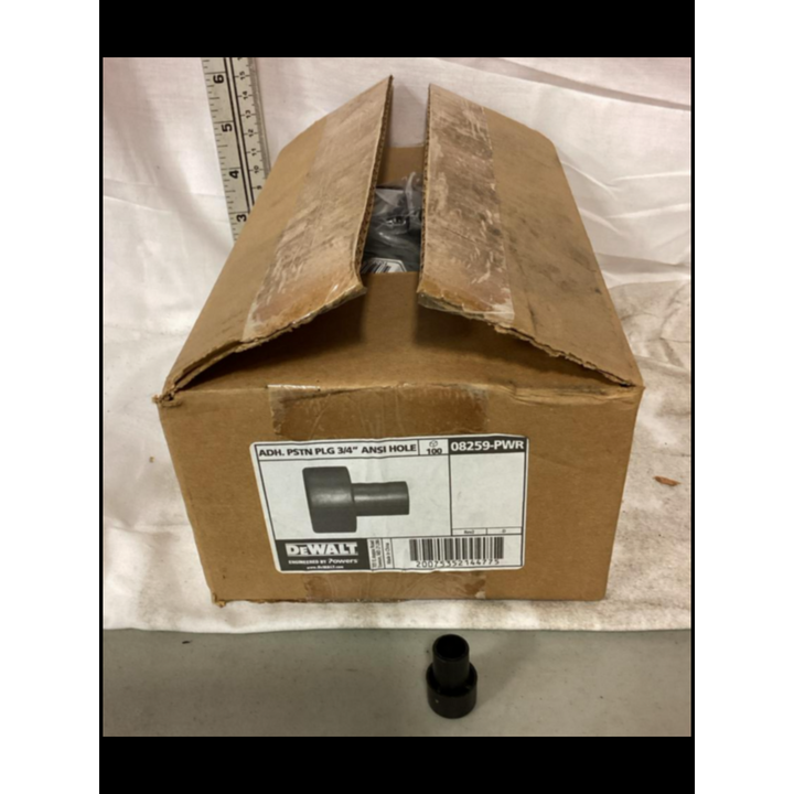 DeWalt ADH PSTN Plug 3/4'' ANSI Hole- QTY 100