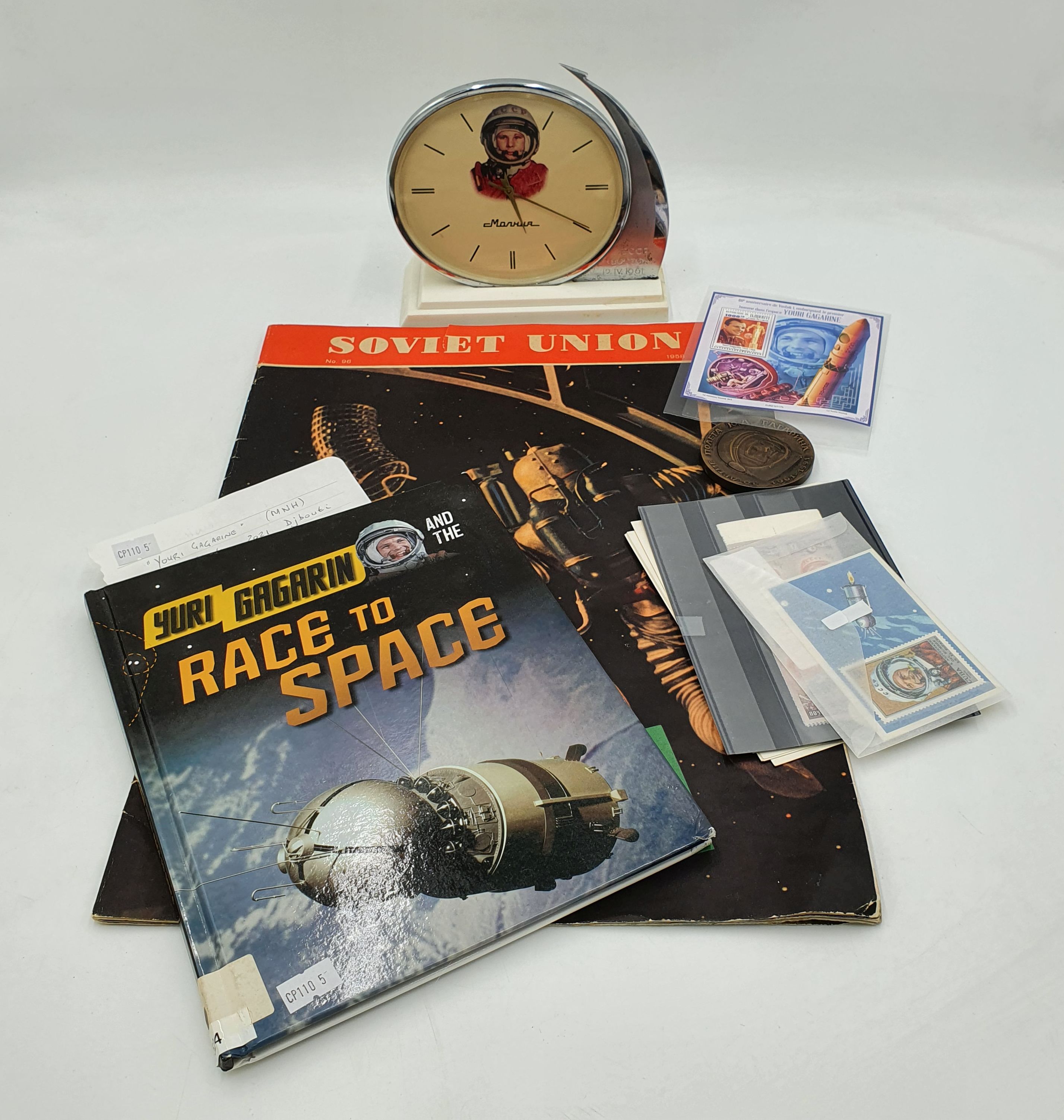 A Collection Of Yuri Gagarine And Soviet Ephemera