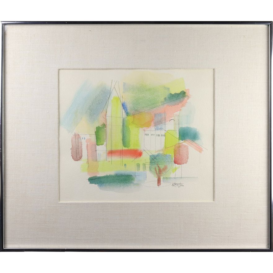 Watercolor, Karl Kasten
