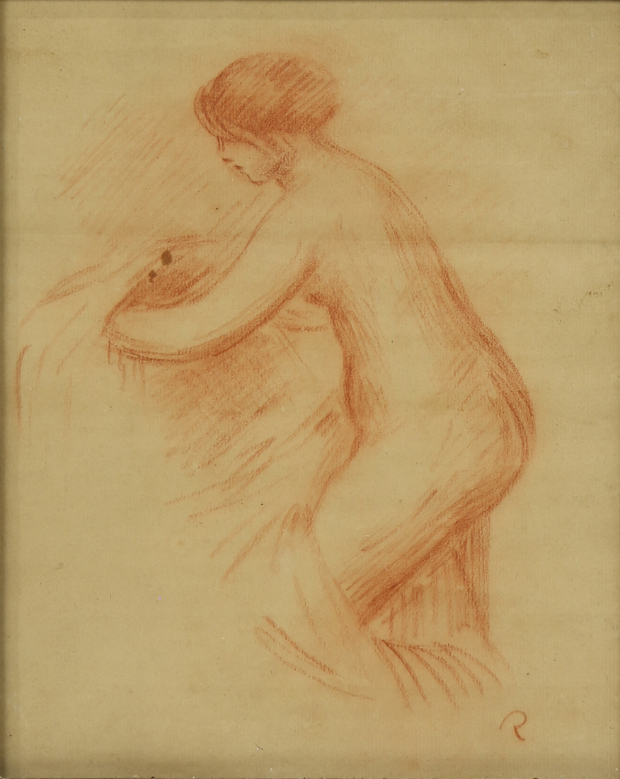 Work on paper, Attributed to August Renoir