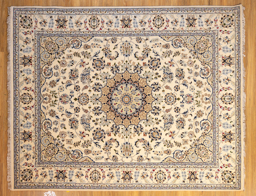 Indo Persian Nain Silk inlaid