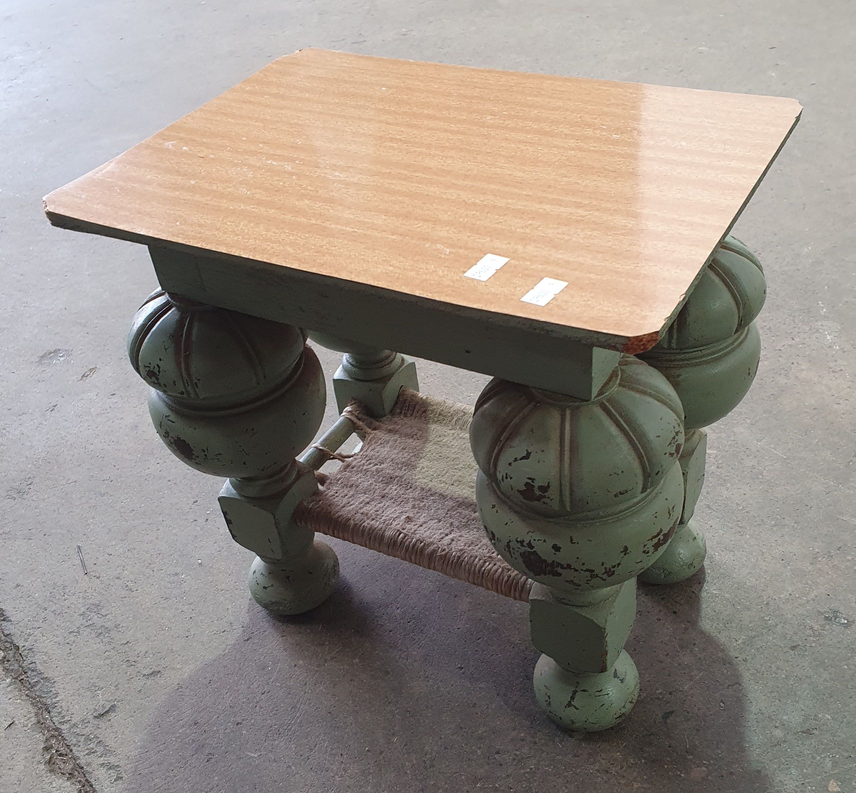 A Mid Century Step Stool