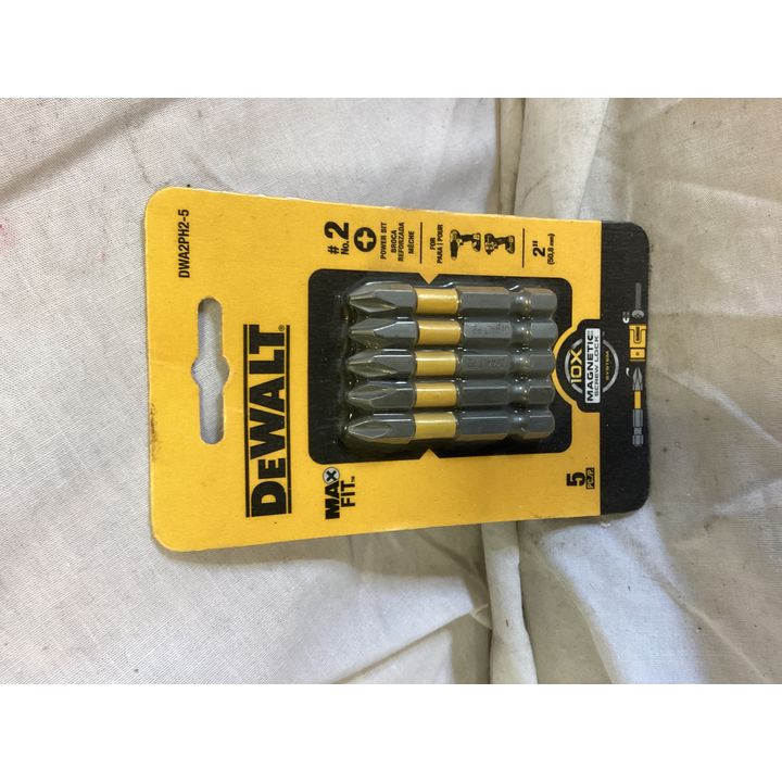 DeWalt 5pc 2'' Power Bit
