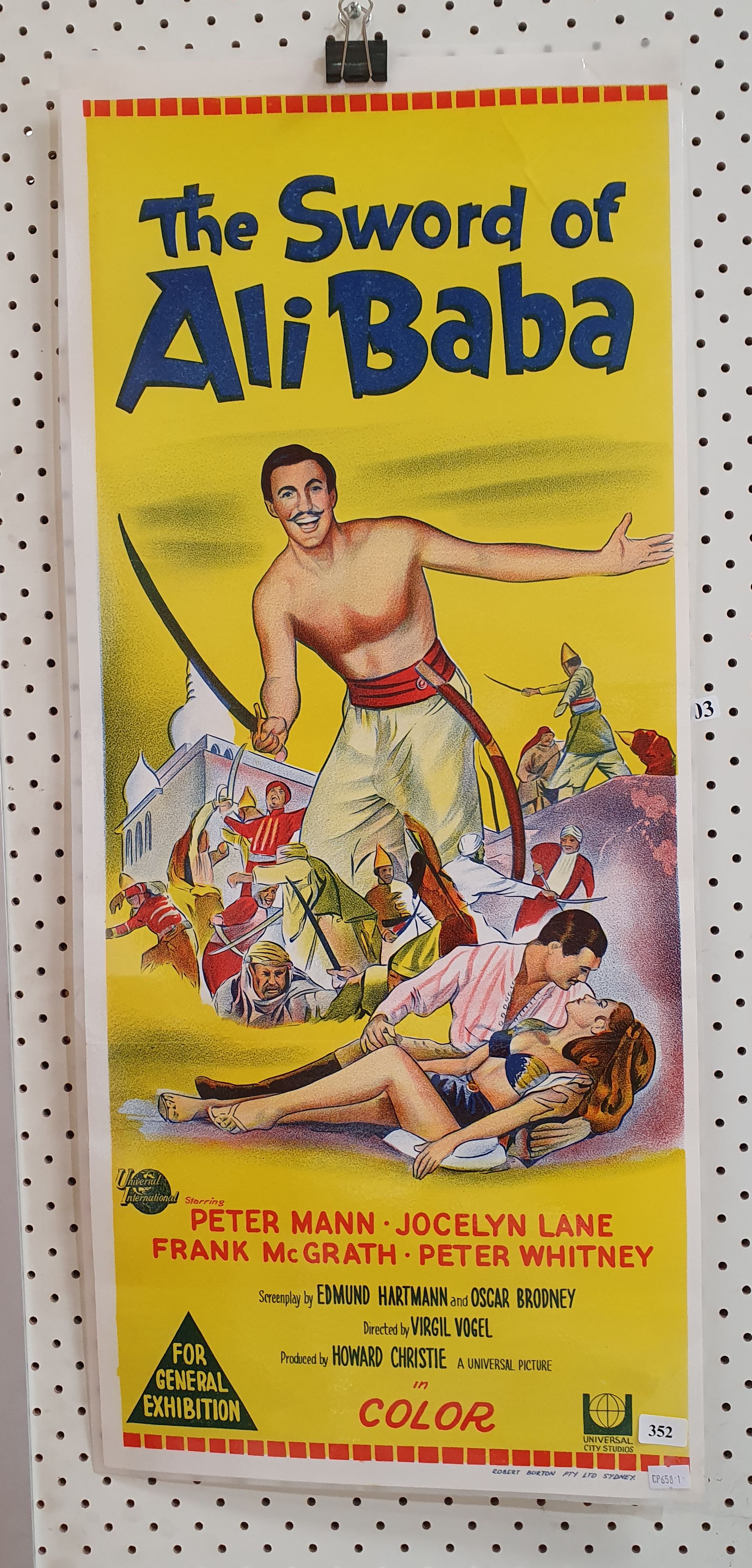 A Laminated Film Poster