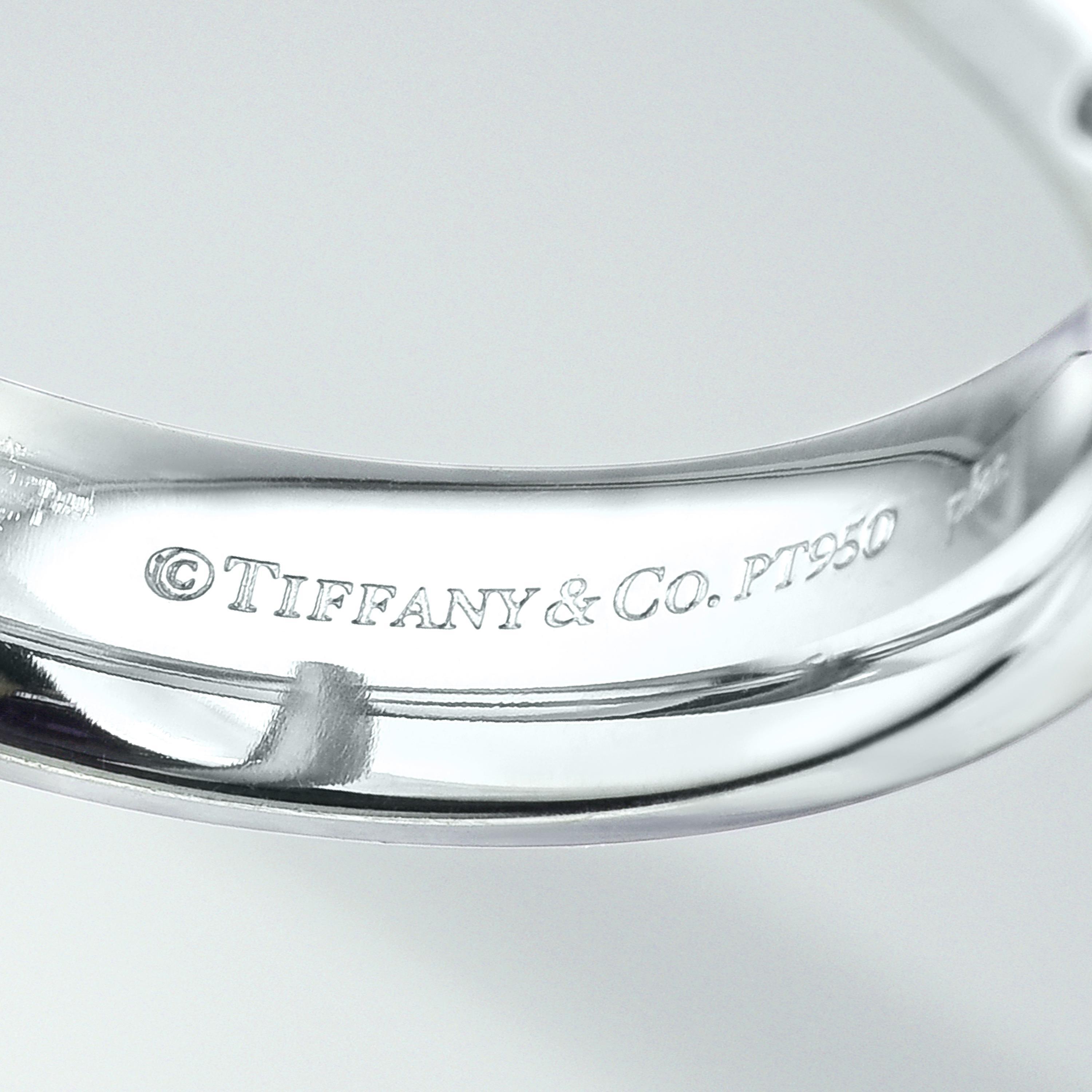 Tiffany & Co. Essential Band Satin Finish Diamond Men's Ring 