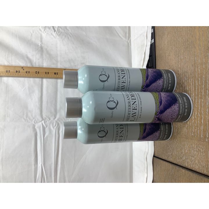 Buying (3) Quality Care Mediterranean Lavender Air Care Freshener 10oz