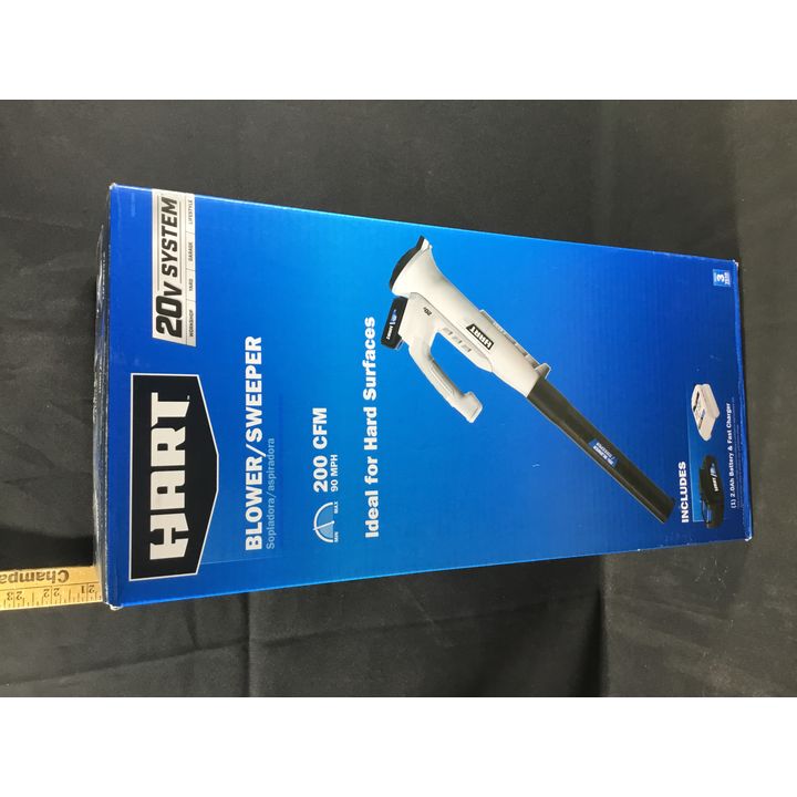 Hart Blower/Sweeper 20V System W/Battery & Charger