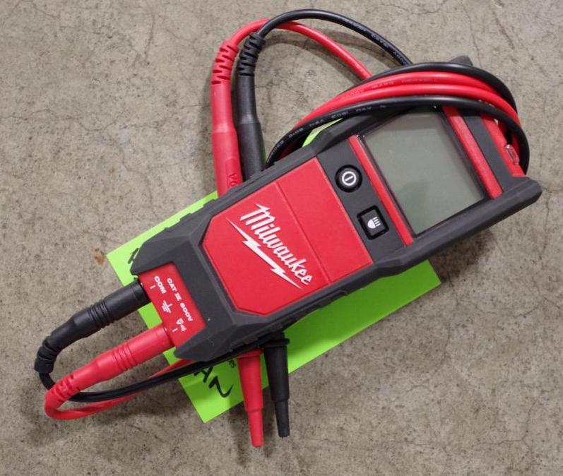 MILWAUKEE Electrical Tester, Store return, Powers on (Batteries ...