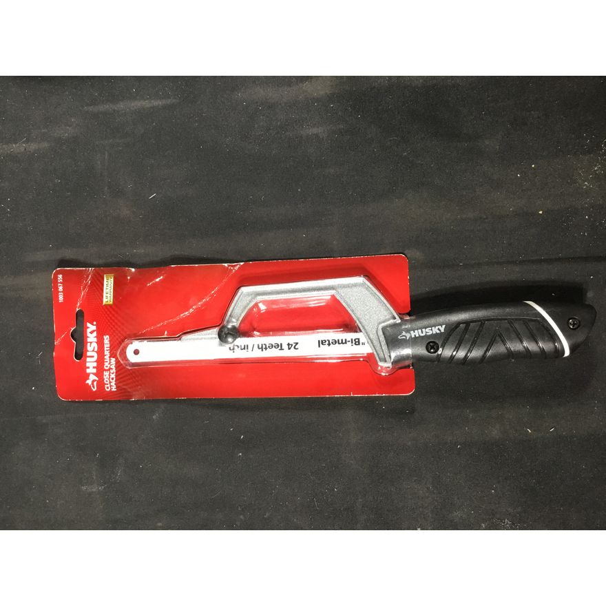 Husky Close Quarters Hacksaw 24 Tool Per Inch