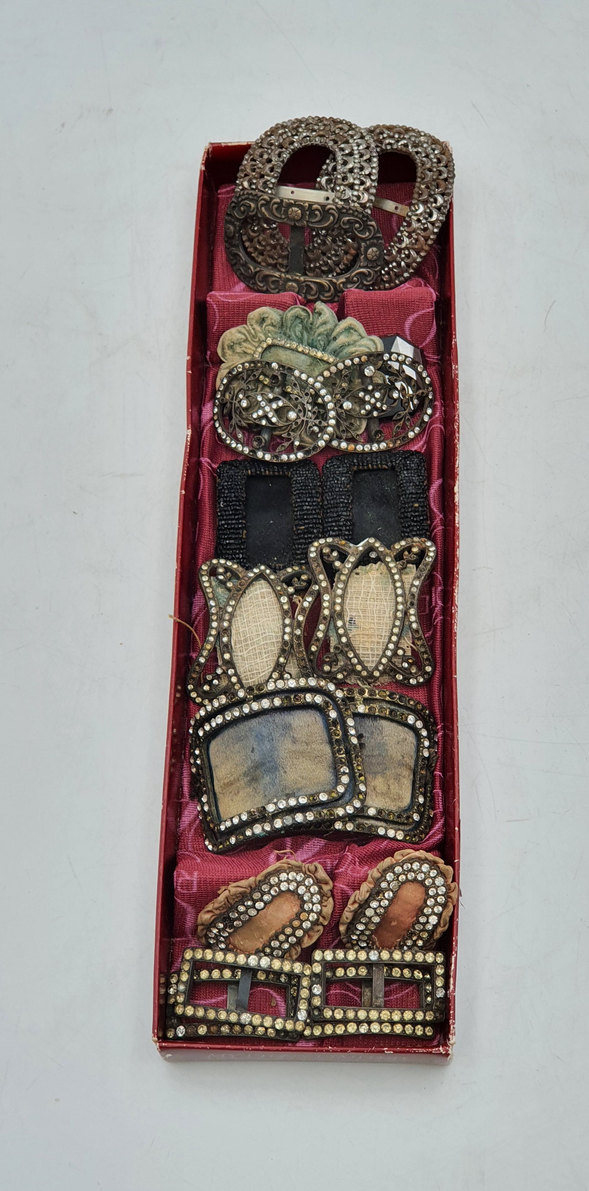 A COLLECTION OF VARIOUS VICTORIAN BUCKLES