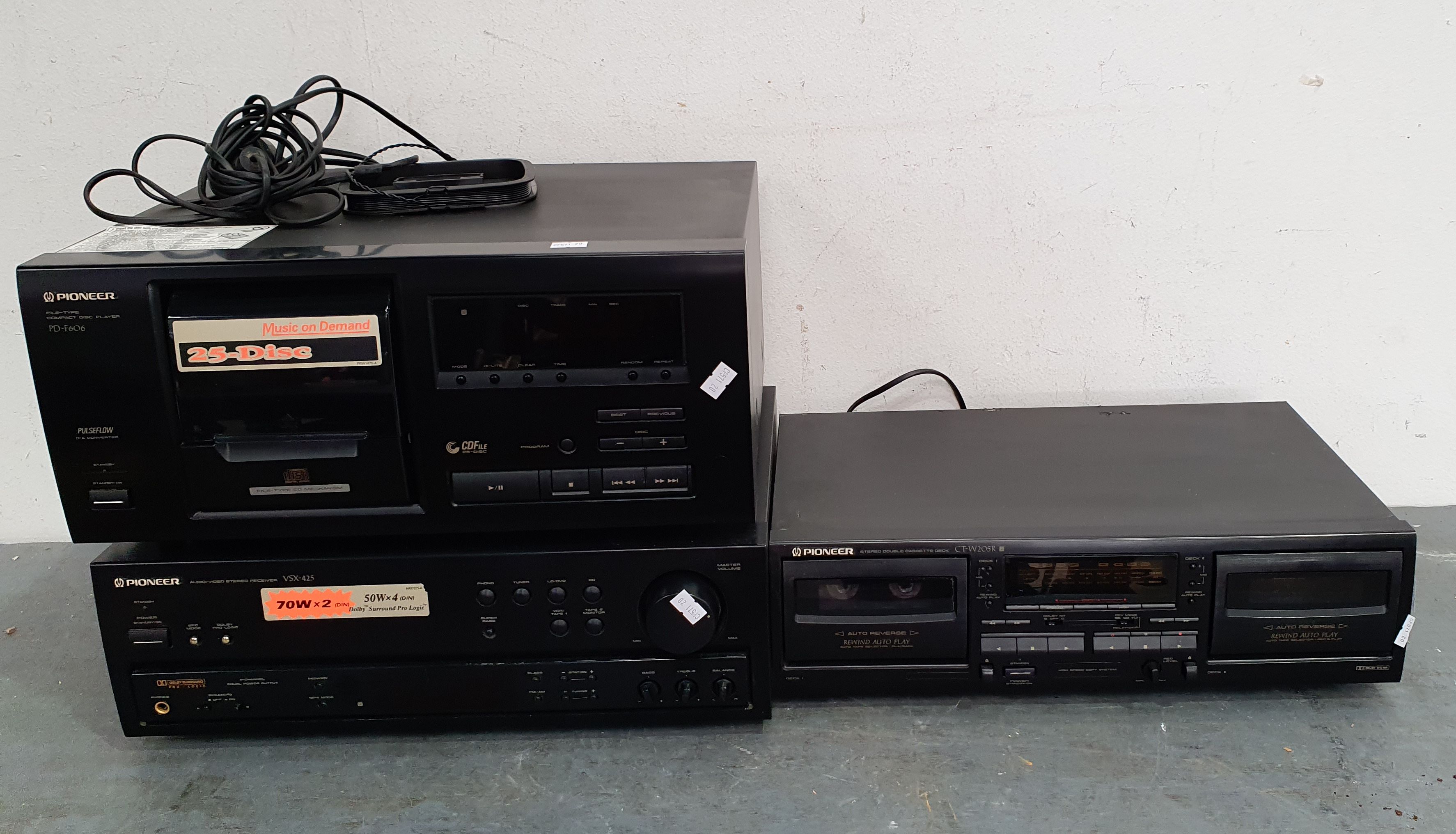 A PIONEER STEREO SYSTEM
