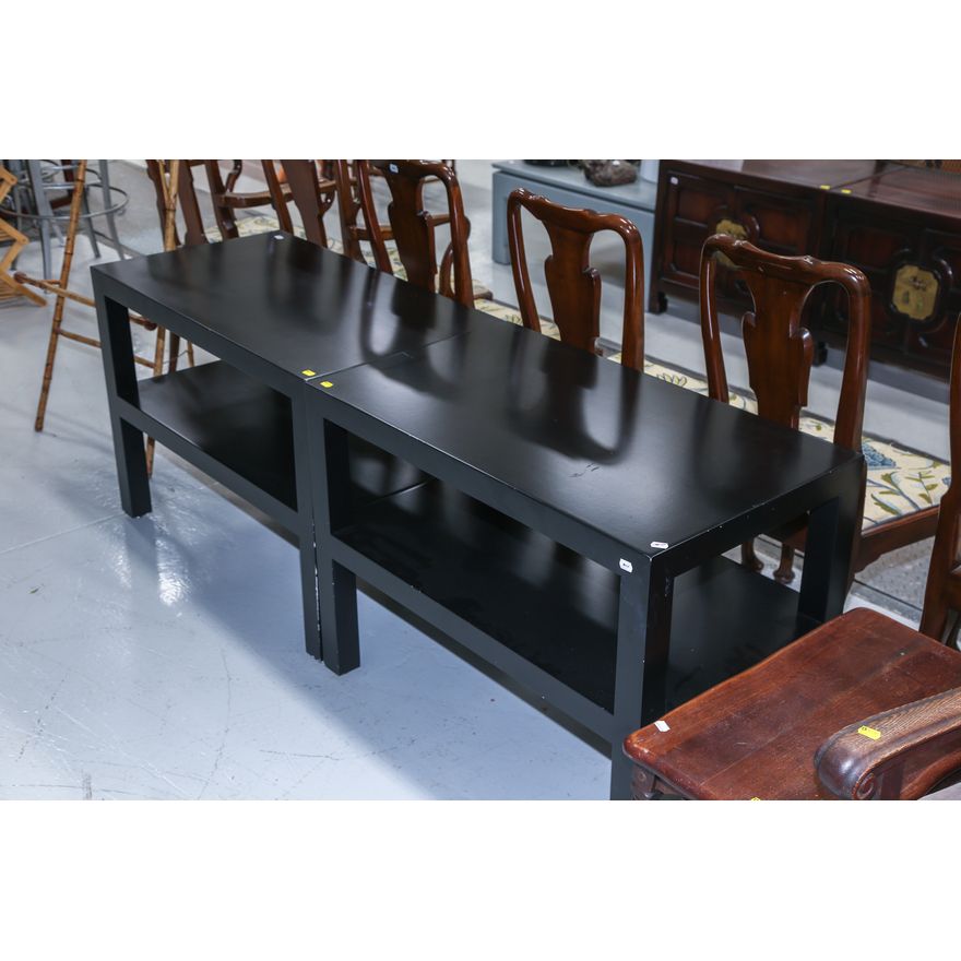A Pair of Parsons Style End Tables