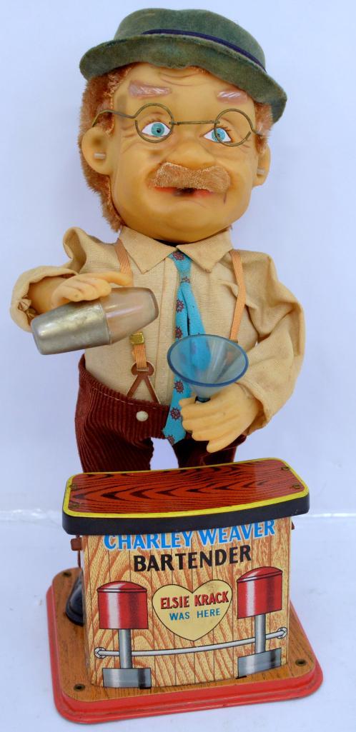 charlie weaver bartender doll