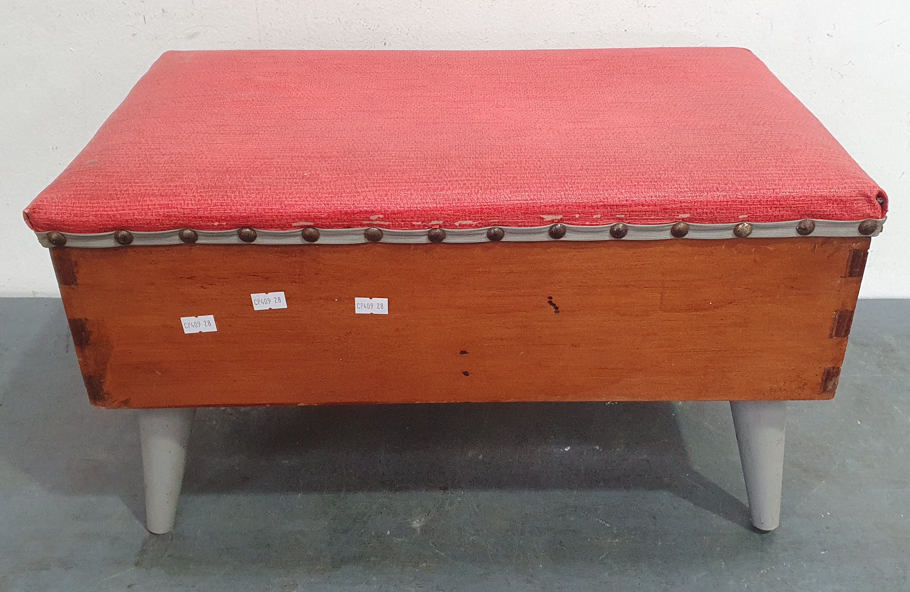 A Mid Century Footrest