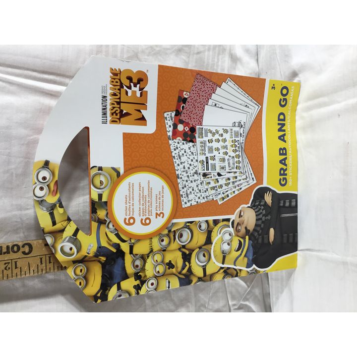 Despicable Me 3 Grab And Go Stickers 160+
