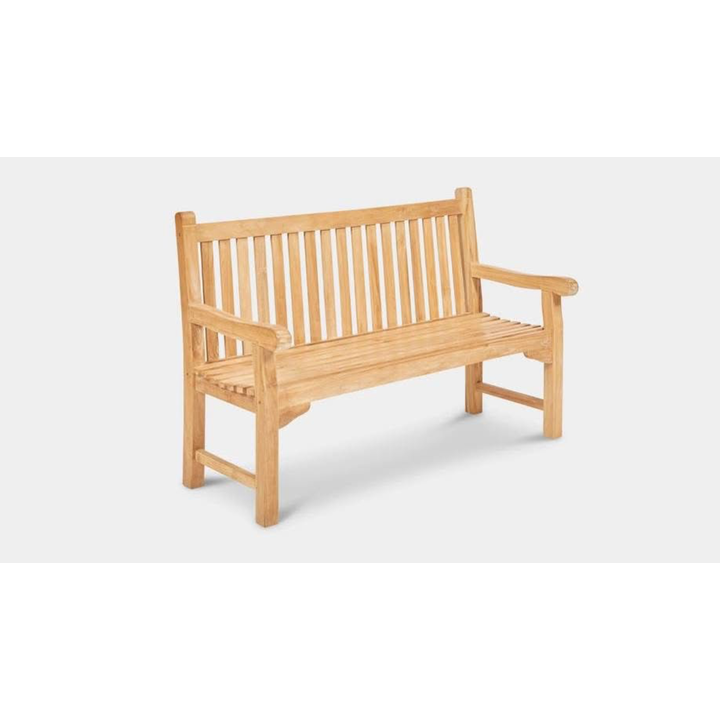 Teak 4 Ft Wood Bench - In Box