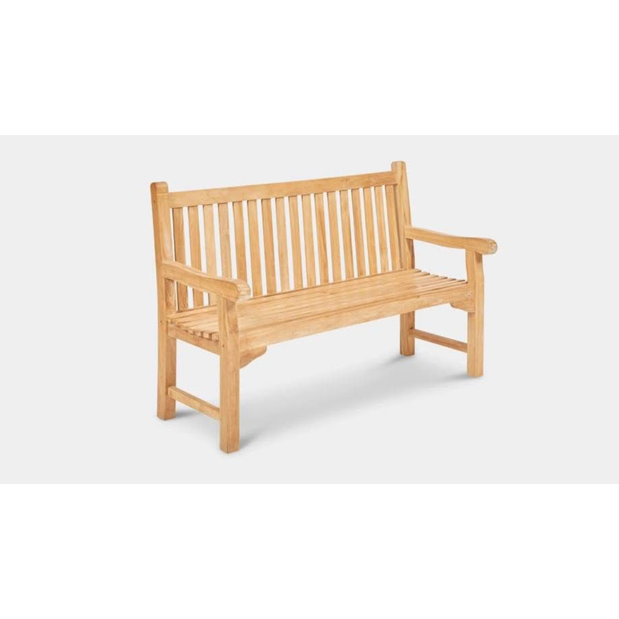 Teak 4 Ft Wood Bench - In Box