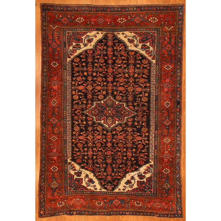 Semi-Antique Bijar Rug, Persia, 4.4 x 6.5