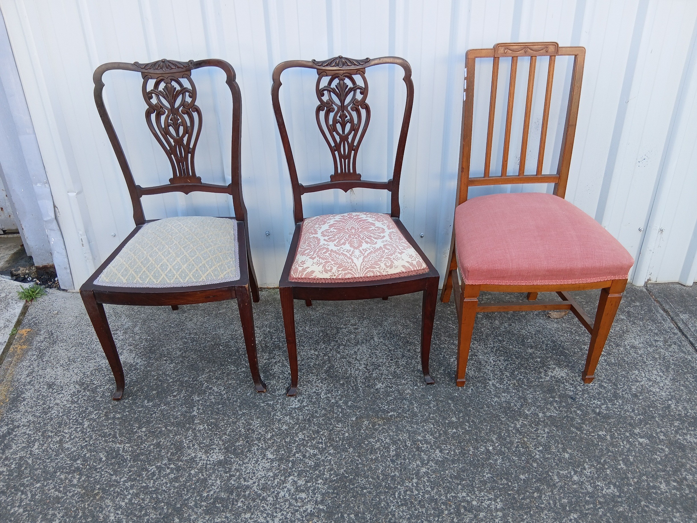 Three Vintage Chairs