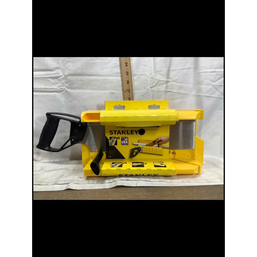 Stanley Saw Storage Miter Box w/ Saw
