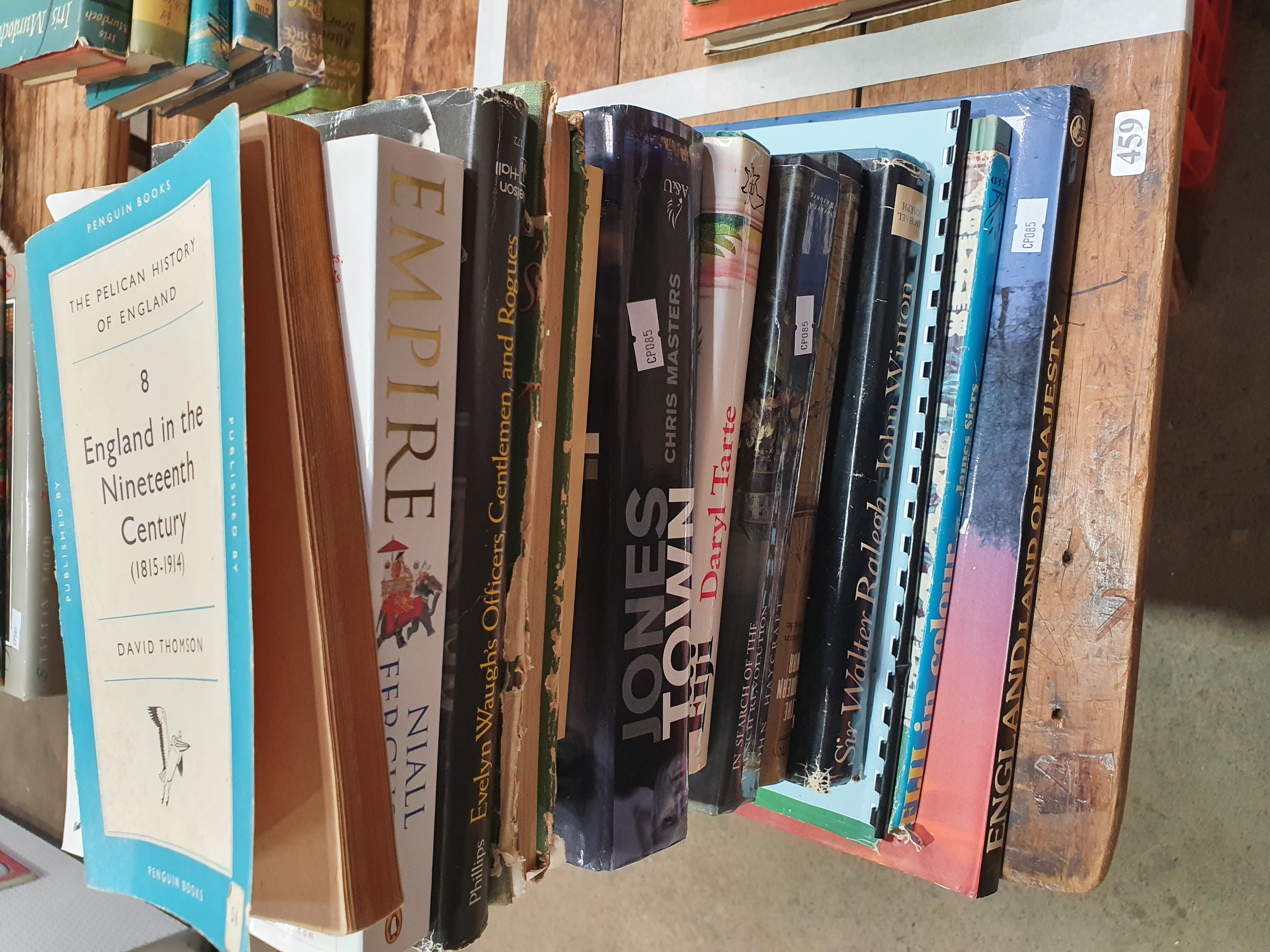459 · A GROUP OF BOOKS ON HISTORY