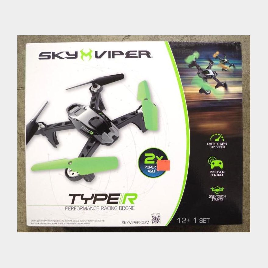Sky Rockets Type R Drone SKY VIPER Type R Performance Racing Drone, Store return, Powers on ...