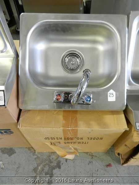 Eagle Drop In S S Hand Sink W Faucet Lauro Auctioneers