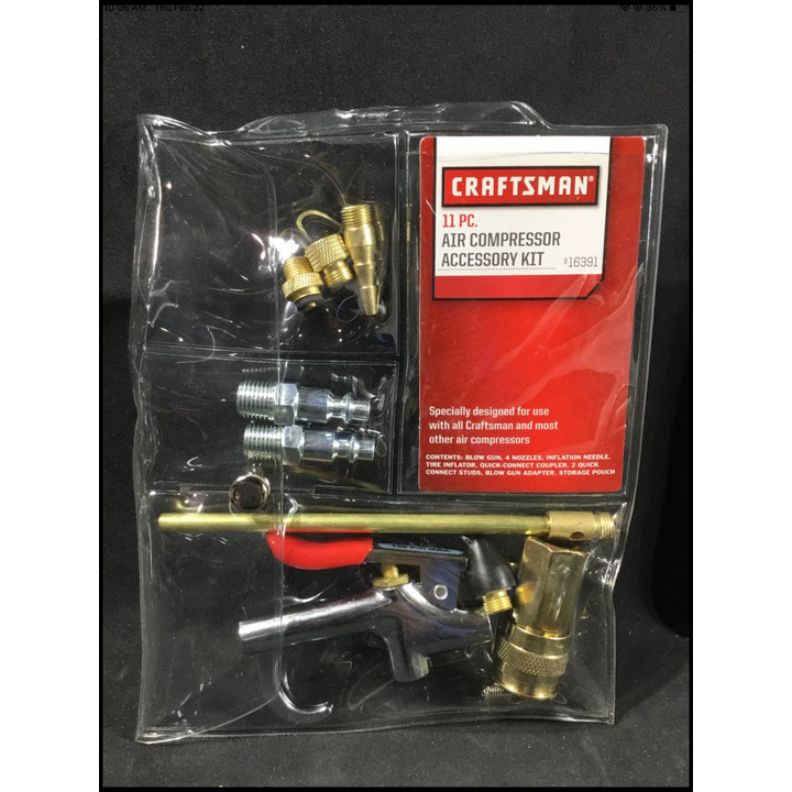 Craftsman 11pc Air Compressor Accessory Kit