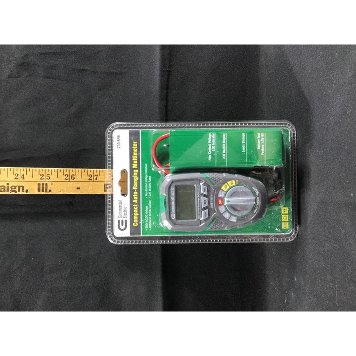Commercial Electric Compact Auto Ranging Multimeter