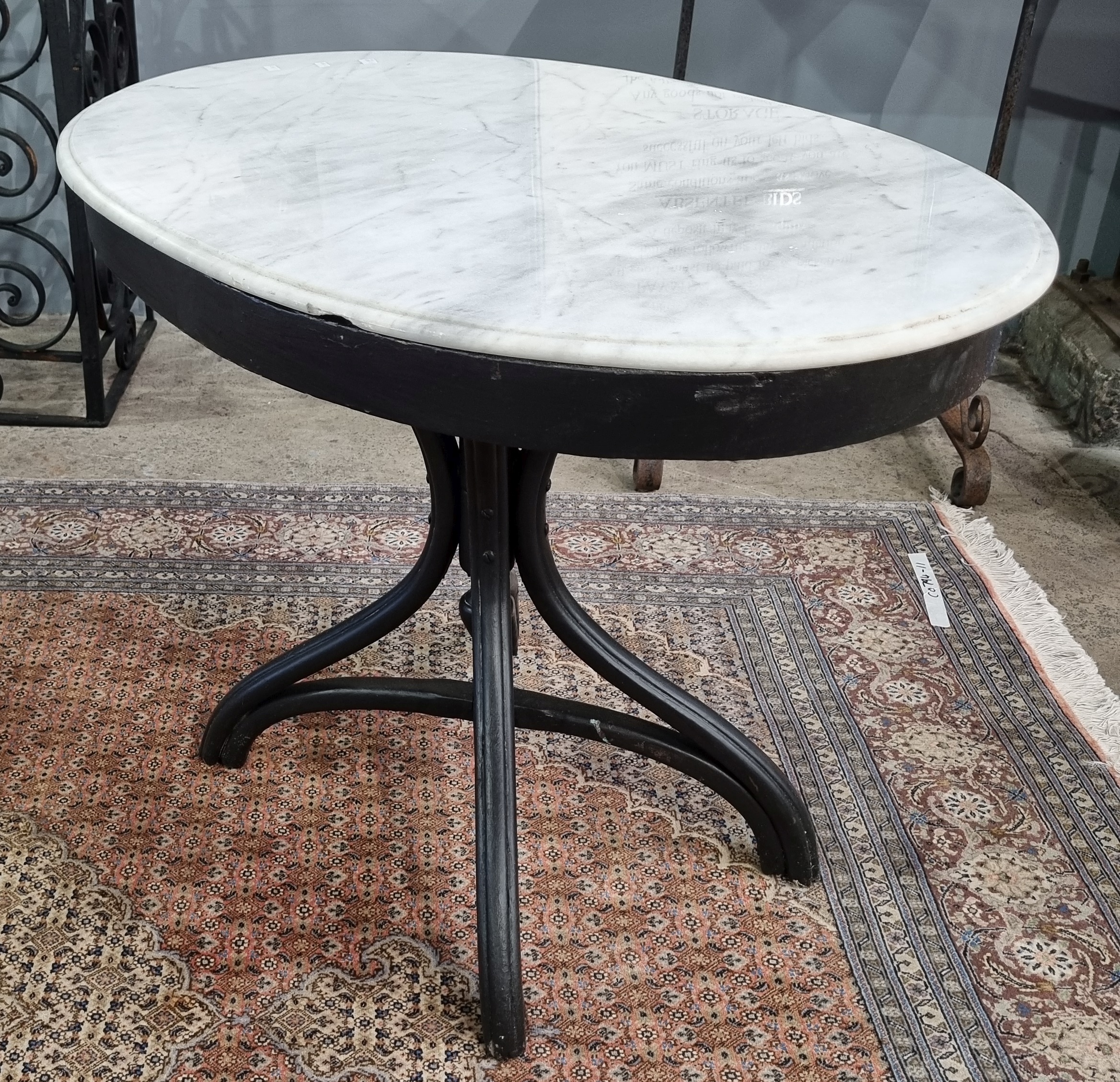 2013 · A MARBLE TOP CENTRE TABLE