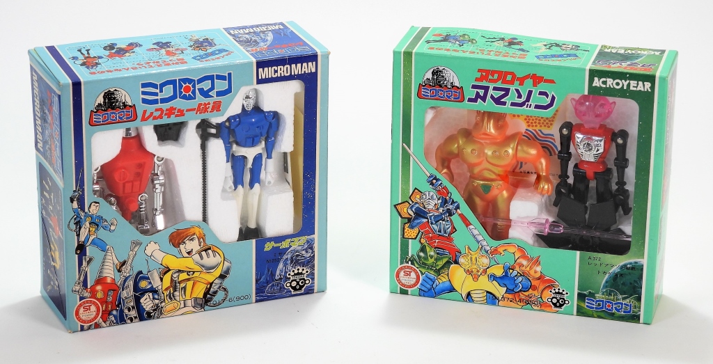 2PC 1979 Takara Microman Rescue Amazon Acroyear | Bruneau and Co