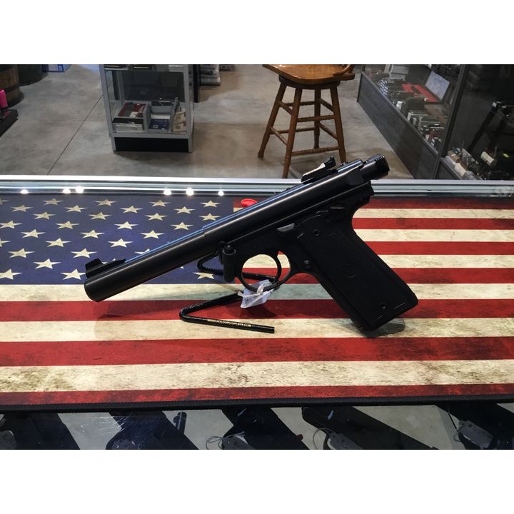 Ruger Mark4 Semi-Automatic Bull-Barrel .22LR Pistol w/ 1-10rd Magazine
